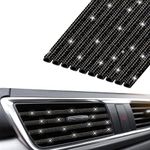INSAUTO 10pcs Bling Car Accessories
