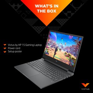 HP Victus 15 Gaming Laptop – i7, 16GB RAM, 512GB SSD, RTX 4050