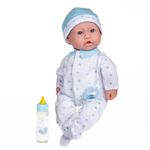 JC Toys La Baby Boy Doll, Blue, 16 inches