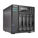 Asustor Lockerstor 4 AS6604T - 4 Bay NAS, Quad-Core 2.0GHz CPU, 2 2.5GbE Ports, 4GB RAM DDR4, 2 M.2 SSD Slots Network Attached Storage (Diskless)