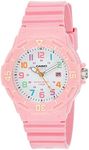 Casio Clock with Quartz Movement LRW-200H-4B2, Pink, Round; Pink, Pink, Casual