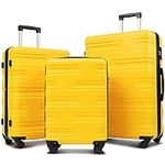Merax Flieks Luggage Sets TSA 3 Pie