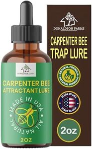 Donaldson Farms Carpenter Bee Trap Lure. Attract Carpenter Bees to Your Trap. All Natural Ingredients. The First and Original Carpenter Bee Trap Attractant.