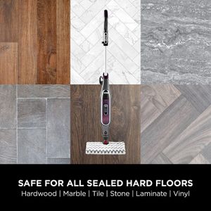 Shark Klik n' Flip Steam Mop – Grey Floor Cleaner