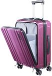 Carry on Luggage 21 Inch with Front