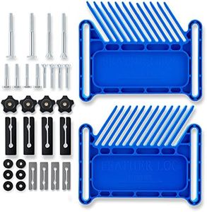 SUNLFPROD Upgrade Featherboard Safety Device Stackable Feather board for Most Standard 3/4", 5/8" & 3/8" Miter Slots, Miter Track, T-Slots, T-Track on Table saws, Router Tables & Band Saw