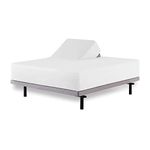 Split Head Mattress Protector-Split California King Mattress Protector for Adjustable Beds or Half Split Bed-Split Down 34 Inches from The top-100% Terry Cotton-Split Calking Bed Fitted Sheet Style