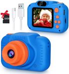 POSO Kids Camera for Boys with 32GB SD Card,1080P HD Digital Camera for Kids,2.0 Inch Screen Video Childrens Camera Toddler Selfie Camera, Birthday Christmas Toys Gifts for 3-10 Years Old Girls Boys