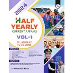 PW Half Yearly Current Affairs Magazine Vol 1 January to June 2024 English Edition by Mohammed Aasim Sir | For SSC, Banking, Teaching, Railway, Defence and Other Competitive Exams