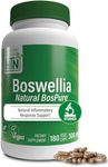 Health Thru Nutrition Boswellia 300mg 180 Capsules as Bospure AKBAMAX | High Potency 75% Boswellic Acids 10% AKBA | Healthy Inflammatory Support | Vegan Certified | Non-GMO Gluten Free Soy Free