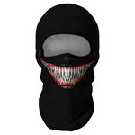 Venswell 3D Balaclava Ski Mask, Cool Skull Face Mask, Designer face mask for Men Women, Perfect Balaclava Under Helmet-Cycling/Motorcycle/Snowboarding/Halloween