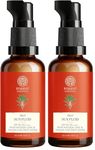 Forest Essentials Sun Fluid Sunscreen | SPF 50PA ++ | With Natural Zinc & Hyaluronic Acid | No White Cast, Lightweight | With Vitamin C | Protects from UVA/UVB Rays | for Oily, Dry, & Combination Skin