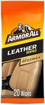Armor All, 20 Leather Wipes, Gently