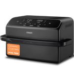Cosori Dual Blaze™ Air Fryer 8.6L, Dual Zone with Removable Divider, No Flipping Even Cooking, PFAS-Free Ceramic Coating, Up to 61% Energy Saving, 95% Less Oil, Ash Black