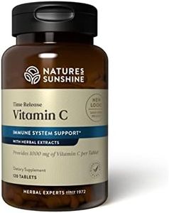 Natures Sunshine Vitamin C Time Release, 1000 mg, 120 Tablets | Supports the Immune System and Quench Dangerous Free Radicals