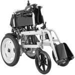 Uargd Electric Wheelchair for Adults and Seniors, 265 lbs Capacity, 17.5in Wide Lightweight Foldable Motorized Chair, Up to 12.5 Miles Range, All-Terrain Design with Adjustable Backrest