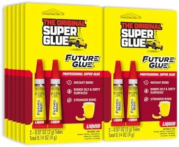 Super Glue - Future Glue Liquid - Two 2 Gram Tubes - (Pack of 12)