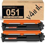 v4ink 2PK Compatible 051 Toner Cart