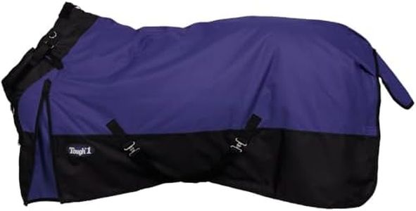 Tough1 1200D Turnout Blanket with Snuggit (300 Fill) Purple 78"