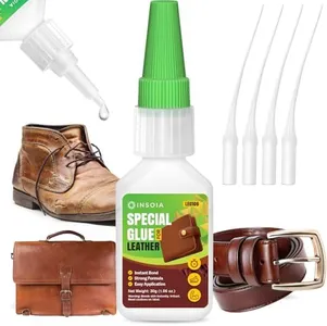 Super Glue for Leather, 30g Heavy Duty Leather Glue Adhesive for Purses, Shoes, Sofas & Furniture – Quick-Dry, Waterproof, Flexible Repair Glue Leathercraft, Upholstery & DIY Projects