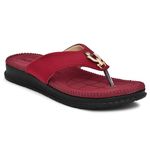 Orthopedic with Super Extra Soft Ortho Care Anti-Skid Doubleu Flip-Flops for women Slippers/Doctor Chappal & Footwear HF329 CH 6 UK