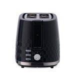 Morphy Richards Hive Series Pop Up Toaster With 2 Slice, Glossy Black, 850 Watts