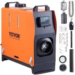 VEVOR Diesel Air Heater, 12V 5KW All-on-one Diesel Heater with Remote Control and LCD Display, 5L Fuel Tank Portable Diesel Parking Heater, Rapid Heating for RV Trailer Camper Van Boat And Indoors