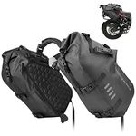 Rhinowalk Motorcycle Saddle Bag Waterproof 48L (24L*2) Motor Saddlebags Side Bags Pannier Bag Trunk Motorcycle Accessory