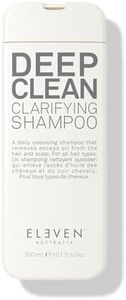 ELEVEN AUSTRALIA Deep Clean Clarifying Shampoo - Removes Build-Up, Detoxifies Scalp, Sulfate-Free Formula for All Hair Types - 300ML