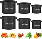 6 Pack Grow Bags,Potato Growing Bag