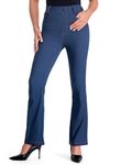 AFITNE Jeggings for Women UK, Ladies Stretchy Jean Trousers, High Waist Rise Pull On Bootcut Leg Pants Denim Leggings - 30 Inches - Denimblue - M