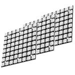 AZDelivery 3 x U-64 LED Matrix Panel WS2812B 8 x 8 Module compatible with Arduino and Raspberry Pi including eBook