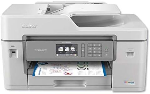 Brother MFC-J6545DW INKvestmentTank Color Inkjet All-in-One Printer with Wireless, Duplex Printing, 11" x 17" Scan Glass and Upto 1-Year of Ink-in-Box, MFC-J6545dw, Amazon Dash Replenishment Ready