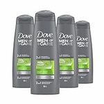 Dove Men + Care Fresh & Clean 2-in-1 Shampoo + Conditioner with caffeine and menthol cleans & invigorates hair 355 ml Pack of 4