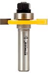 Yonico Slotting Cutter Router Bit 1/4-Inch 1/2-Inch Shank 12107