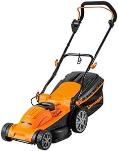 LawnMaster M2EB1637M Tondeuse et tracteurs 1600W 37cm, 6 Hauteurs Réglable 20-70mm, 40L Bac de Ramassage 2 Ans de Garantie