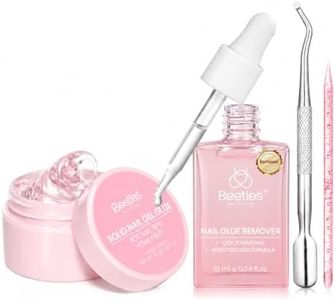 Beetles Solid Nail Glue Gel & Remover Kit for Nail Tips