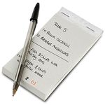 Restaurant Order Pad with Duplicate Sheet - Set of 10 - Restaurant Ordering Pads