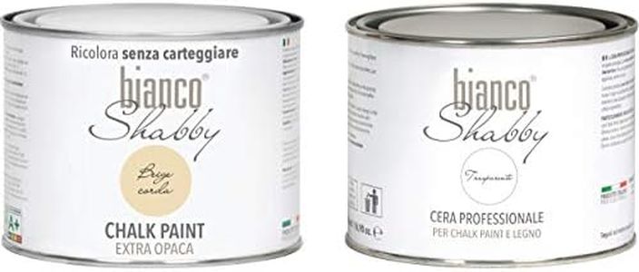 Chalk Paint & Cera Neutra – Pintura Shabby Chic + cera profesional, beige