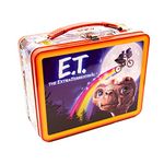 AQUARIUS E.T. Fun Box - Sturdy Tin Storage Box with Plastic Handle & Embossed Front Cover - Officially Licensed E.T. Merchandise & Collectible Gift