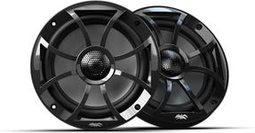 Wet Sounds | Recon 6-BG | High Output Component Style 6.5" Marine Coaxial Speakers with Black Grille