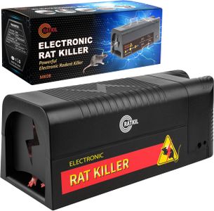 RatKil Electric Rat Trap – Humane High-Voltage Rodent Killer