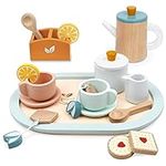 PairPear Wooden Tea Set for Little 