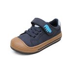 DREAM PAIRS Toddler Boys Girls Sneakers Casual Lightweight Kids Storybook Walking Skate Shoes,Size 9 Toddler,Navy,SDFS222K