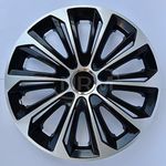 Centurion Extra Strong Wheel Trim Silver / Black 14 Inches Set of 4