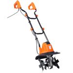 Electric Tiller Rotavator and Cultivator for Garden - Powerful 1050W Garden Shredder for Ground Preparation | 32cm Cultivating Width, 22cm Depth Garden Tiller Cultivator Rotovator | eSkde