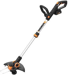 Worx String Trimmer Cordless GT3.0 20V PowerShare 12" Edger & Weed Trimmer (2 Batteries & Charger Included) WG163