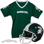 Franklin Sports NCAA Kids Football Helmet and Jersey Set - Youth Football Uniform Costume - Helmet, Jersey, Chinstrap