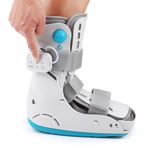 Tairibousy Walker Fracture Boot Air Cam Walker Boot Inflatable Walking Boot for Achilles Tendon Surgery, Acute Ankle Sprains, Broken Toe Foot, Post Op Care (AUTO Inflation, M)