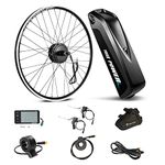 YOSE POWER 27.5'' E-bike Conversion Kit 36V250W Rear Wheel Motor Cassette with Integrated controller 36V13Ah Battery